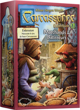 Carcassonne Extension 2 - Marchands & Bâtisseurs (French Edition)