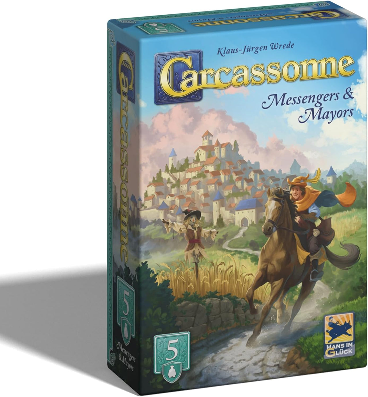 Carcassonne: Exp 5: Messengers & Mayors (EN) - Refresh