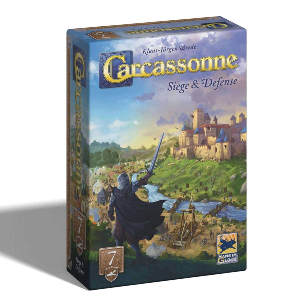 Carcassonne: Exp 7: Siege & Defence (EN) - Refresh
