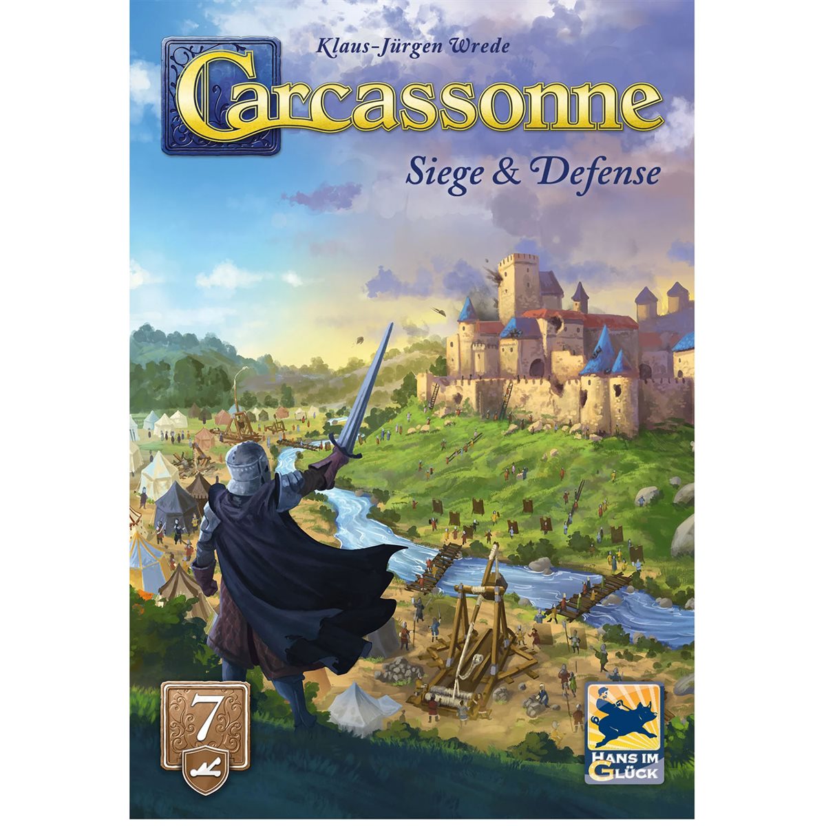Carcassonne: Exp 7: Siege & Defence (EN) - Refresh