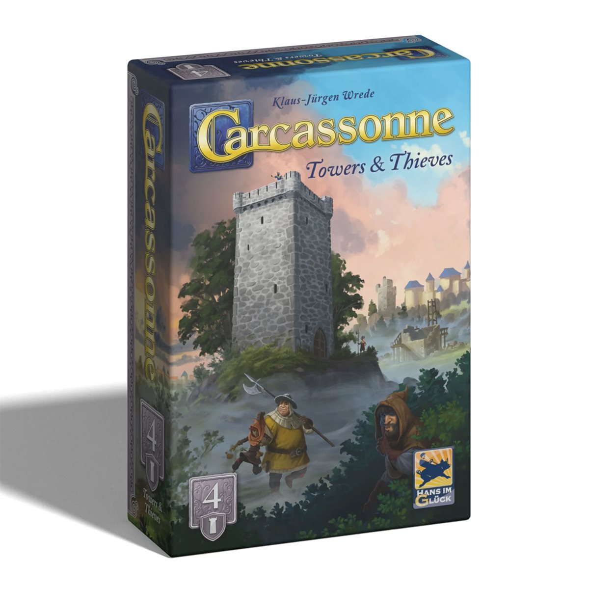 Carcassonne: Exp 4: Towers & Thieves (EN) - Refresh