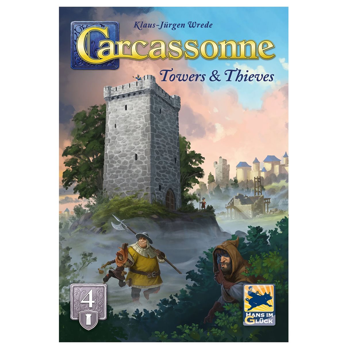 Carcassonne: Exp 4: Towers & Thieves (EN) - Refresh