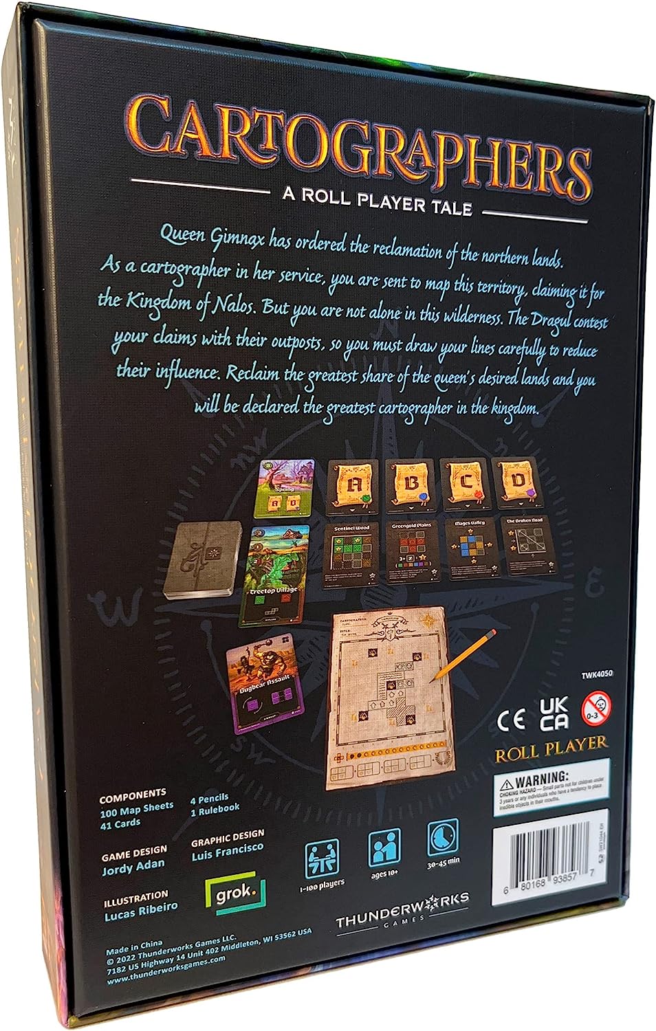 Cartographers - a Roll Player Tale