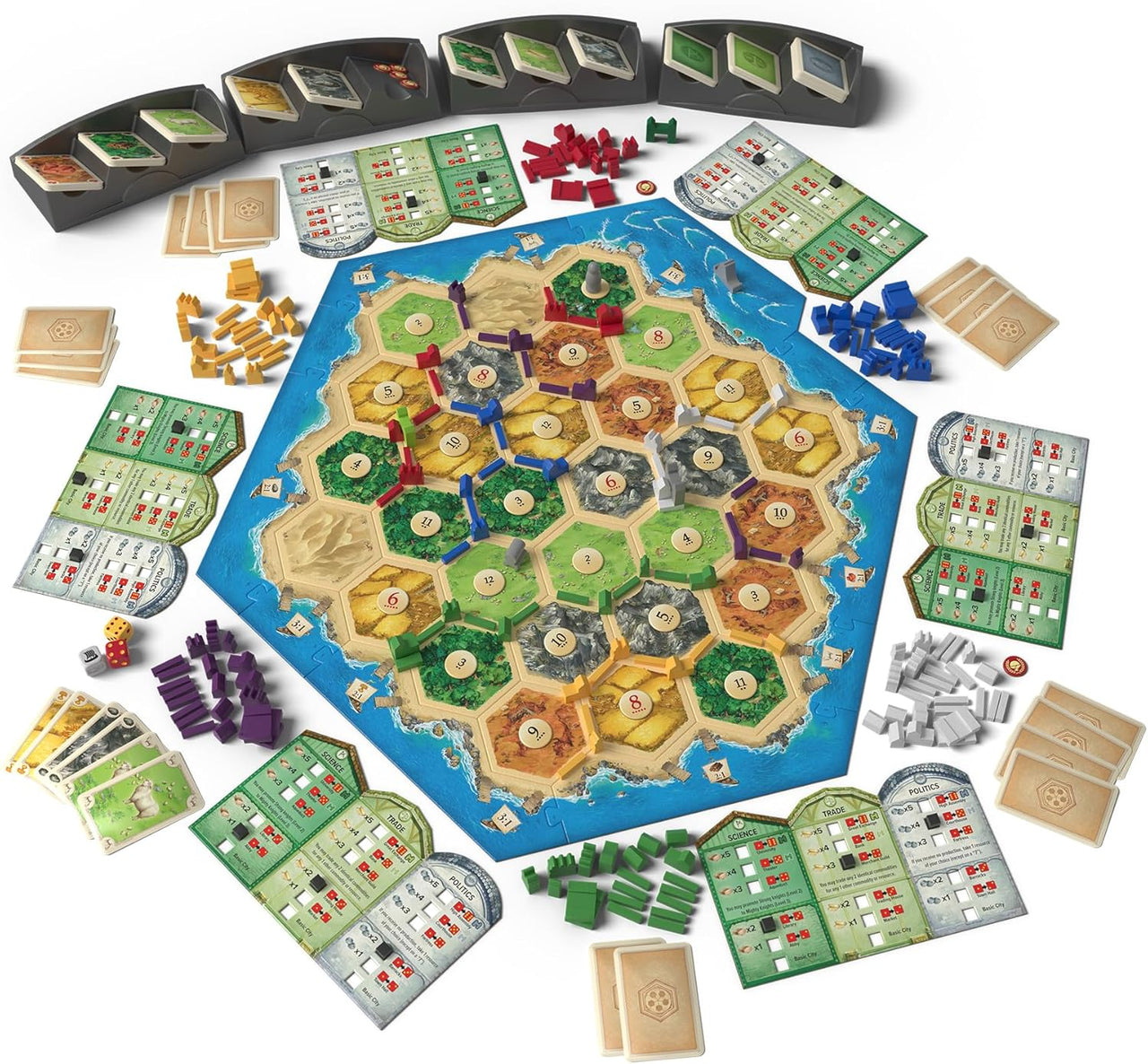 Catan 6th Edition: Cities & Knights 5-6 Players Expansion (EN)