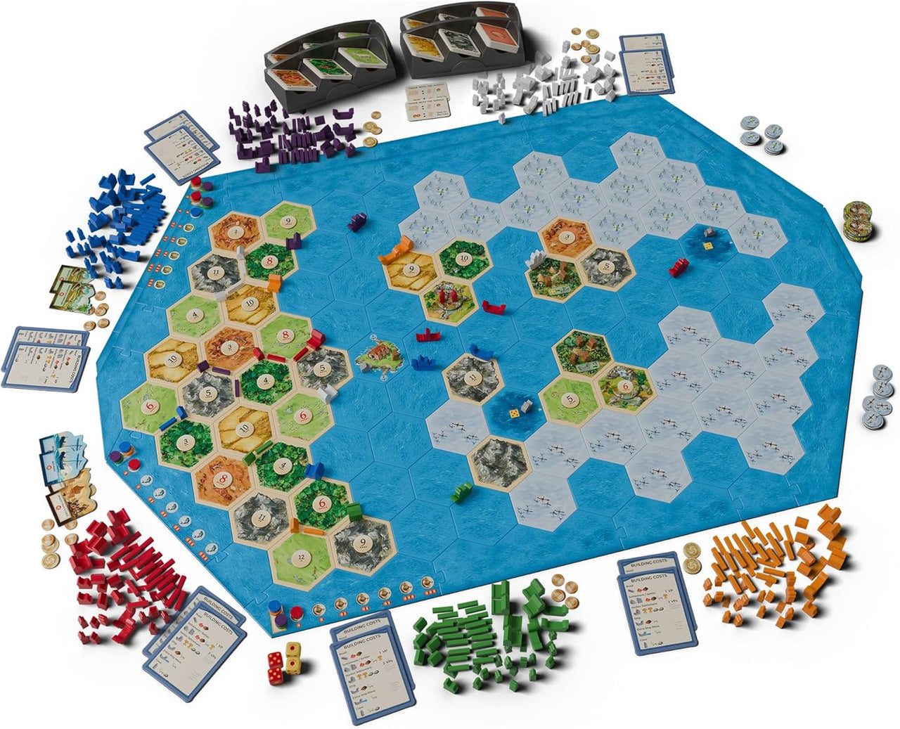 Catan 6th Edition: Explorers & Pirates 5-6 Players Expansion (EN)