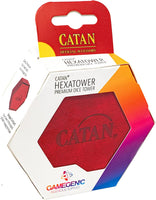 Gamegenic - Catan Hexatower Premium Dice Tower - Red
