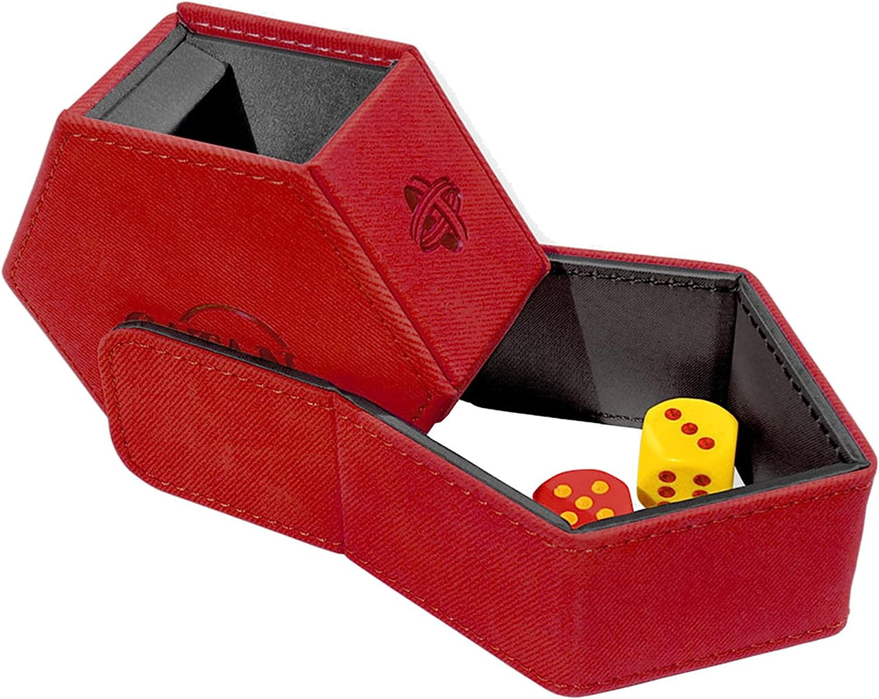 Gamegenic - Catan Hexatower Premium Dice Tower - Red