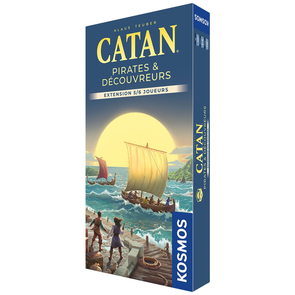 CATAN Ext: Pirates et Decouvreurs - 5-6 Joueurs - 6e Edition (FR)