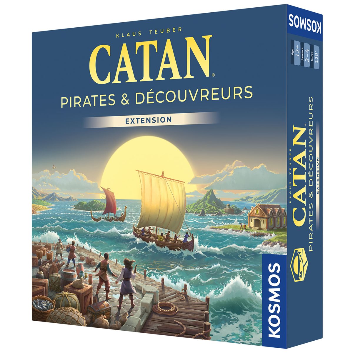 Catan Ext: Pirates et Decouvreurs - 6e Edition (FR)