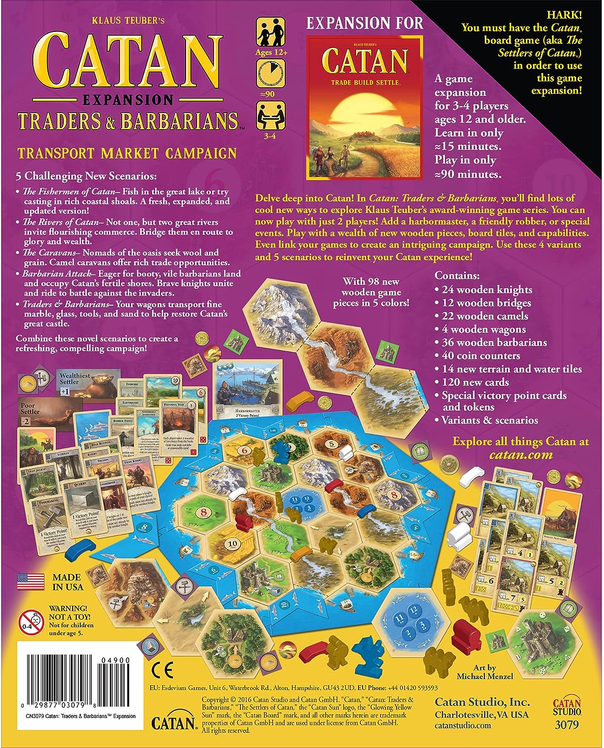 Catan: Traders and Barbarians Expansion (EN)