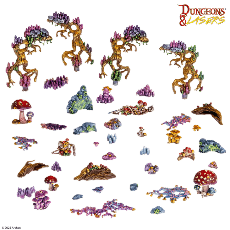 Dungeons & Lasers - Cave Fungi