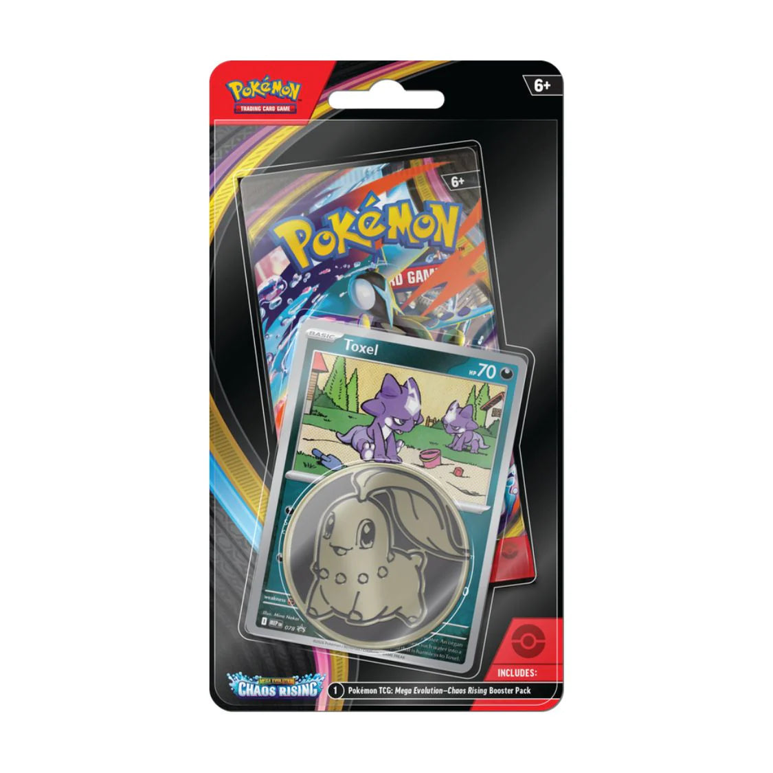 Pokémon TCG:  Mega Evolution - Chaos Rising Checklane Blister (EN)