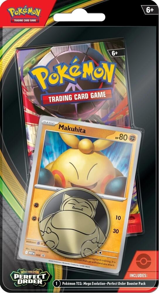 Pokémon TCG:  Mega Evolution - Perfect Order - Checklane Blister Pack - Clawitzer (EN)