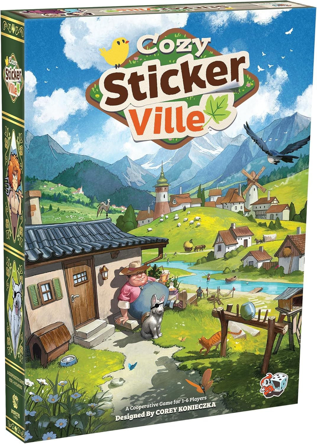 Cozy Stickerville (EN)