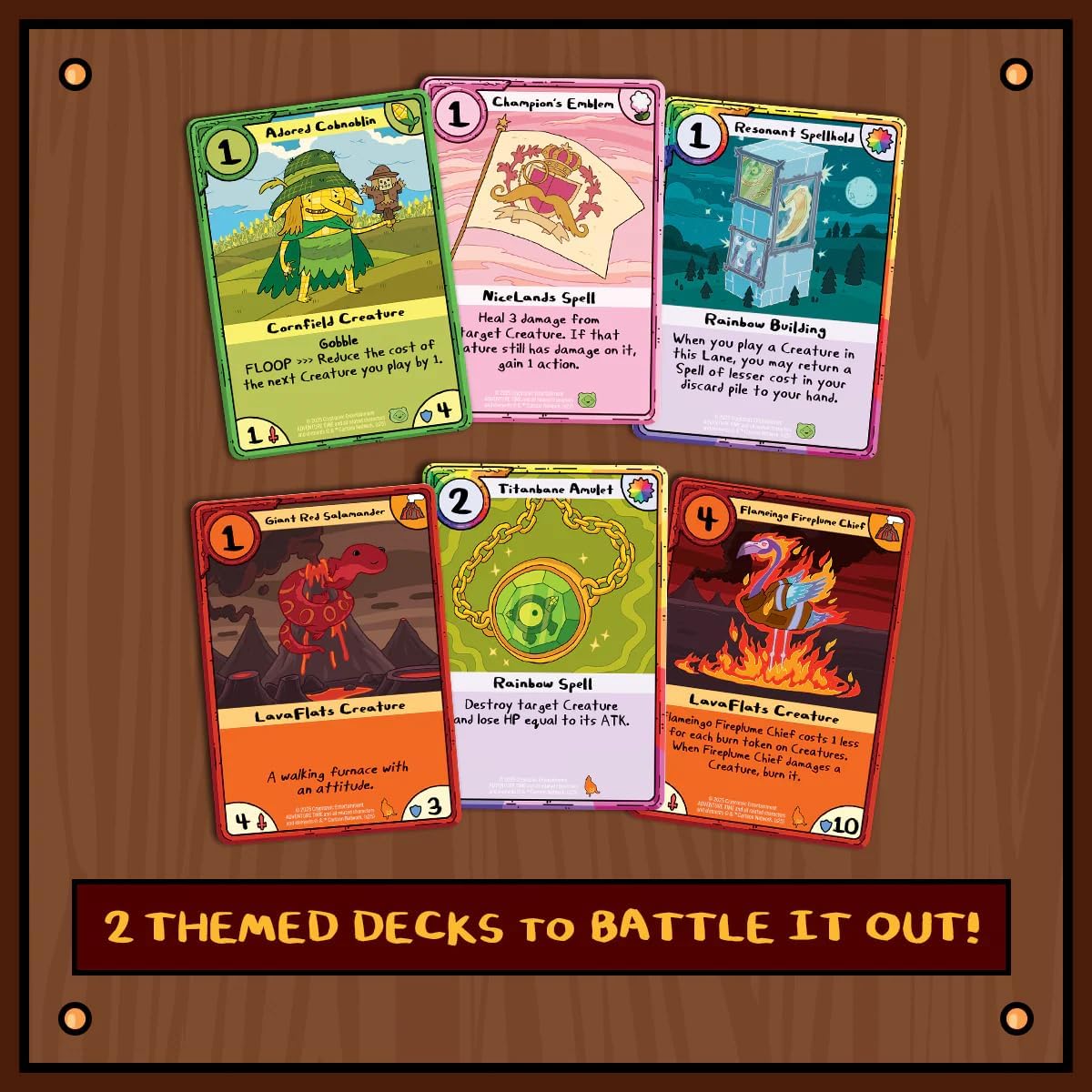 Adventure Time Card Wars - Flame Princess vs. Fern (EN)