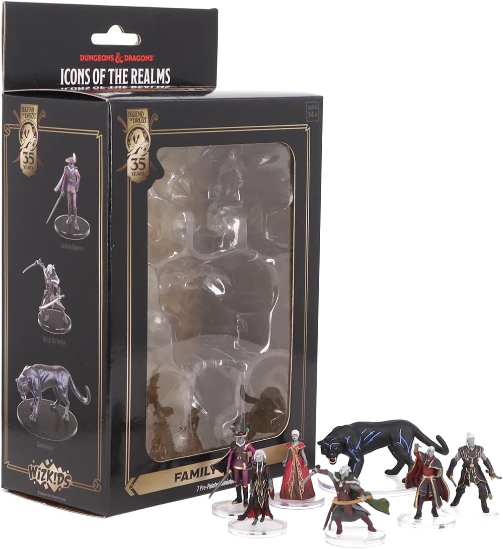 D&D Legend of Drizzt - Family & Foes Boxed Set