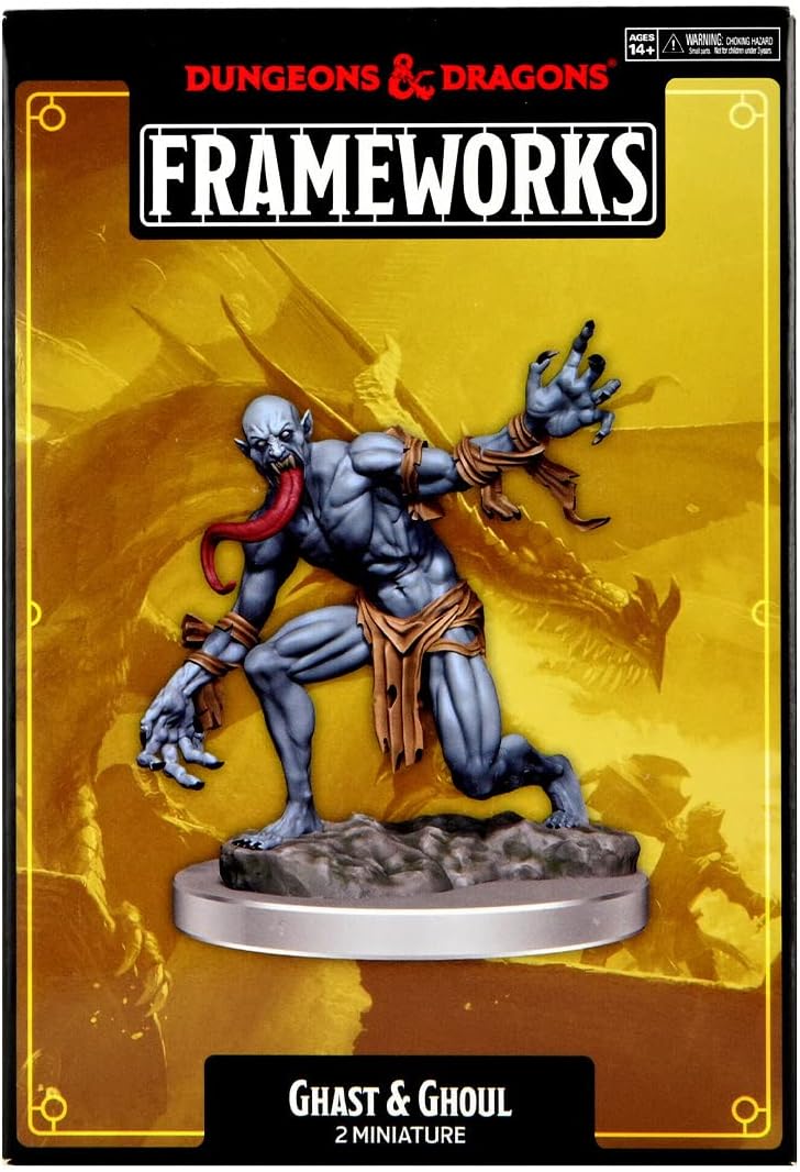 D&D Frameworks: Ghast & Ghoul Miniature