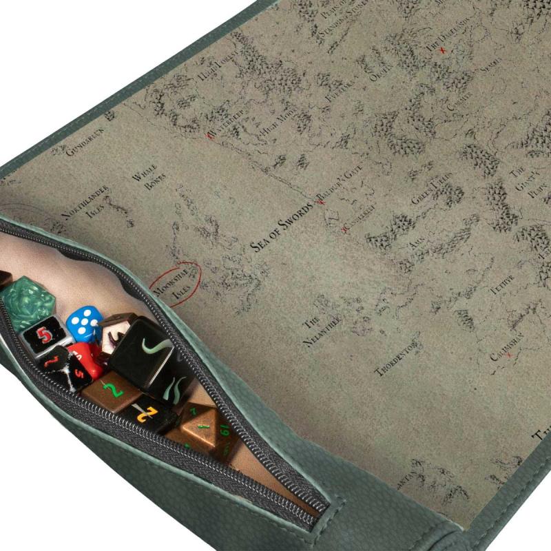 Dungeons & Dragons Premium Dice Scroll Map - AAE Drizzt