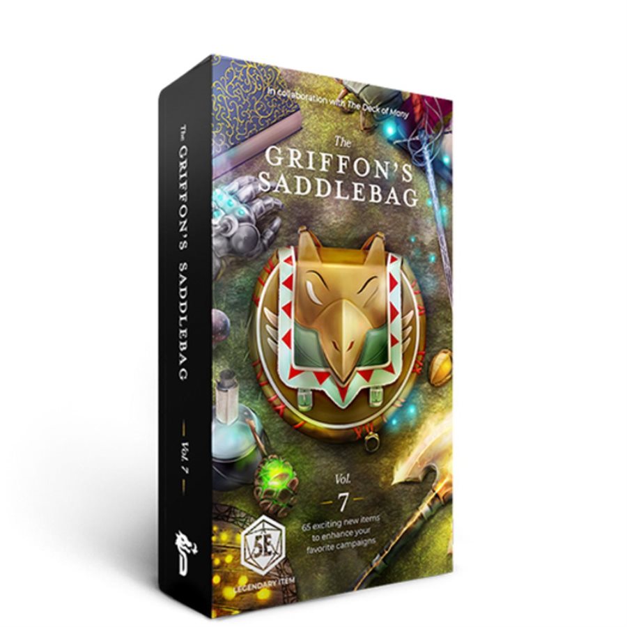 The Griffons Saddlebag Version 7 Item Cards (D&D Fifth-Edition Compatible)