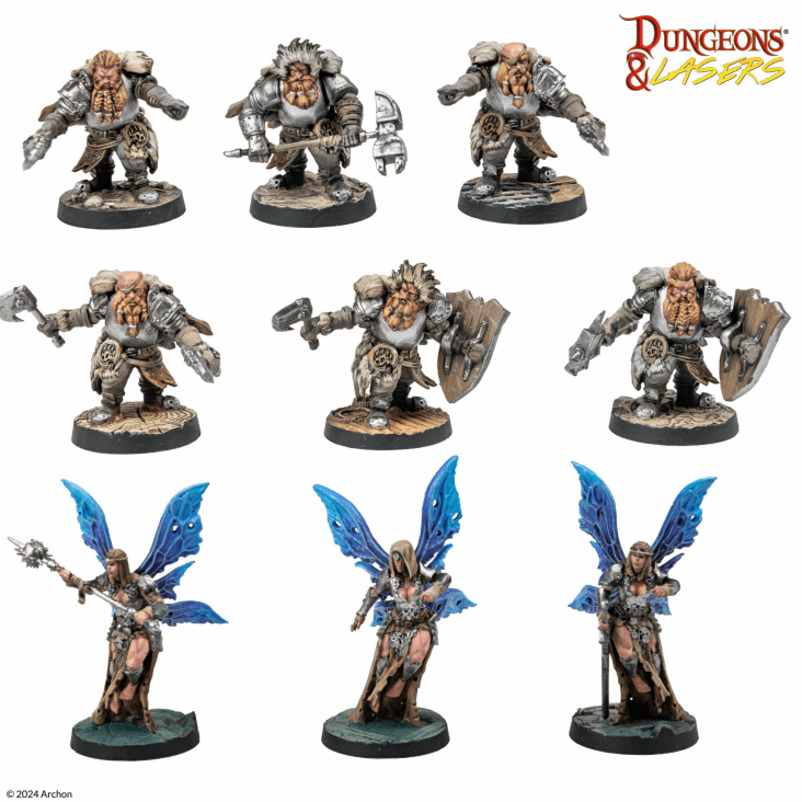 Dungeons & Lasers - Armies of Deuslair