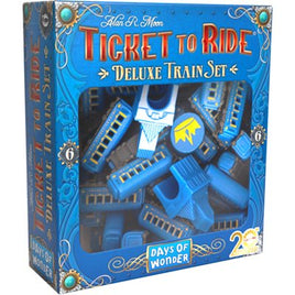 Ticket to Ride 20e Anniversary - Blue Deluxe Train Set (ML)