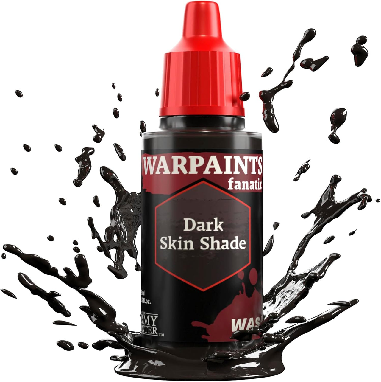 The Army Painter Warpaints Fanatic: Dark Skin Shade Wash WP3215