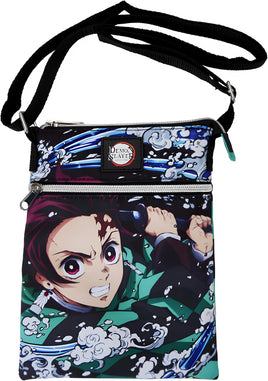 Demon Slayer: Tanjiro Checkerboard Crossbody