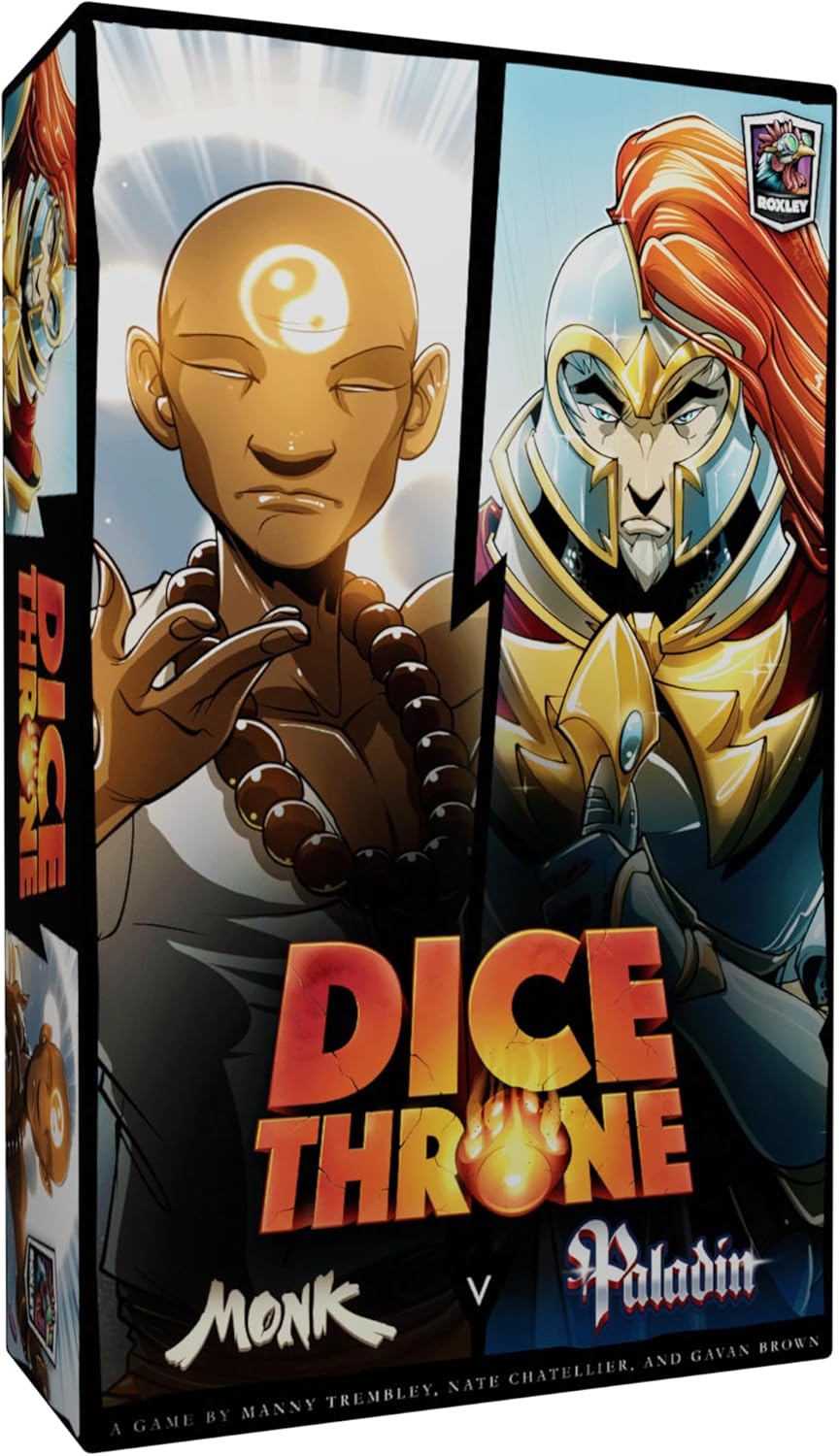 Dice Throne - Season One - Monk vs Paladin (EN)