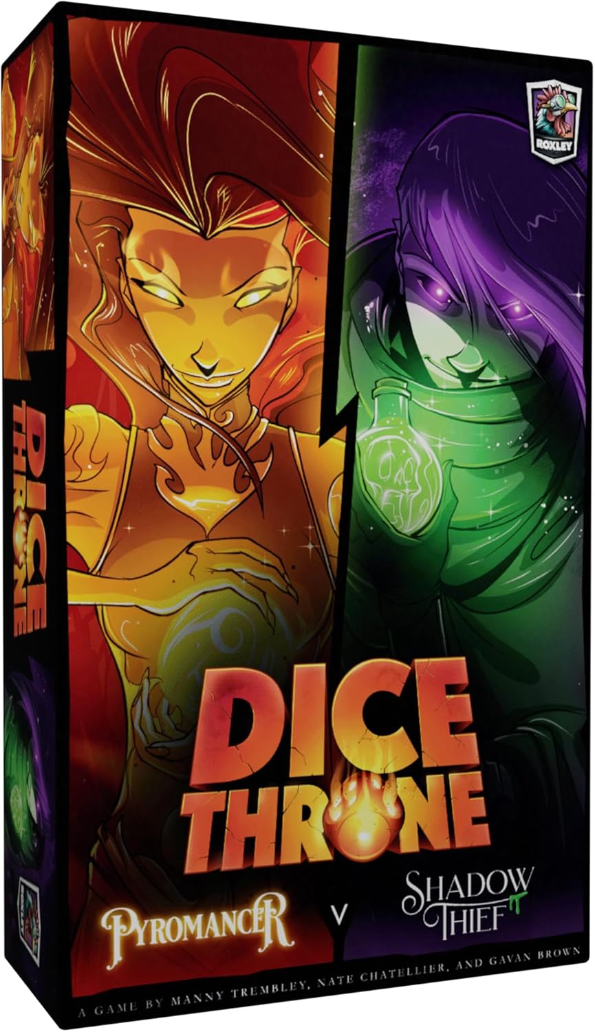 Dice Throne - Season One - Pyromancer vs Shadow Thief (EN)