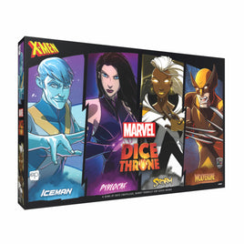 Marvel X-Men Dice Throne Box 1:  Iceman, Psylocke, Storm, Wolverine (EN)