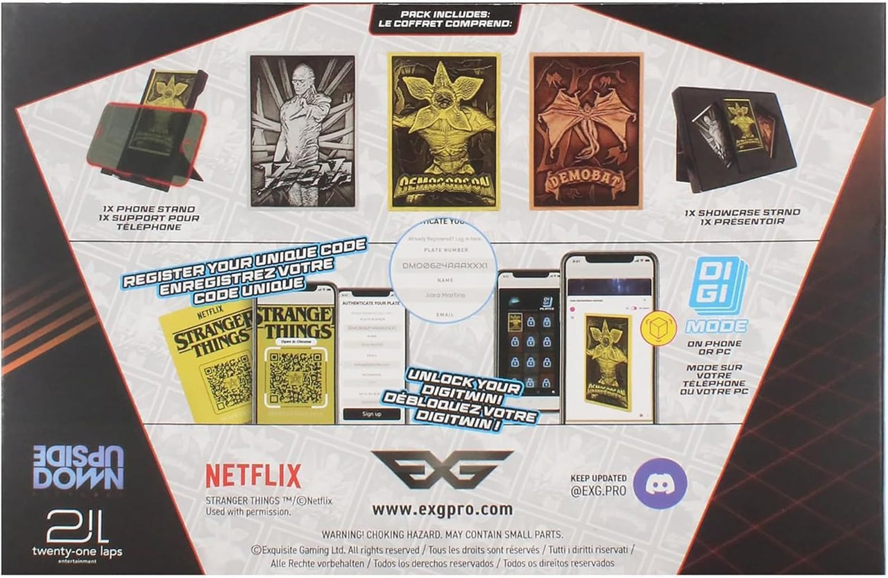Digiplate kit de Départ - Stranger Things (EN)