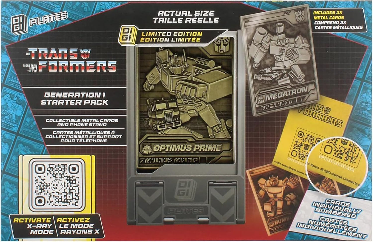 Digiplate Starter Pack - Transformers: Generation 1-3 (EN)
