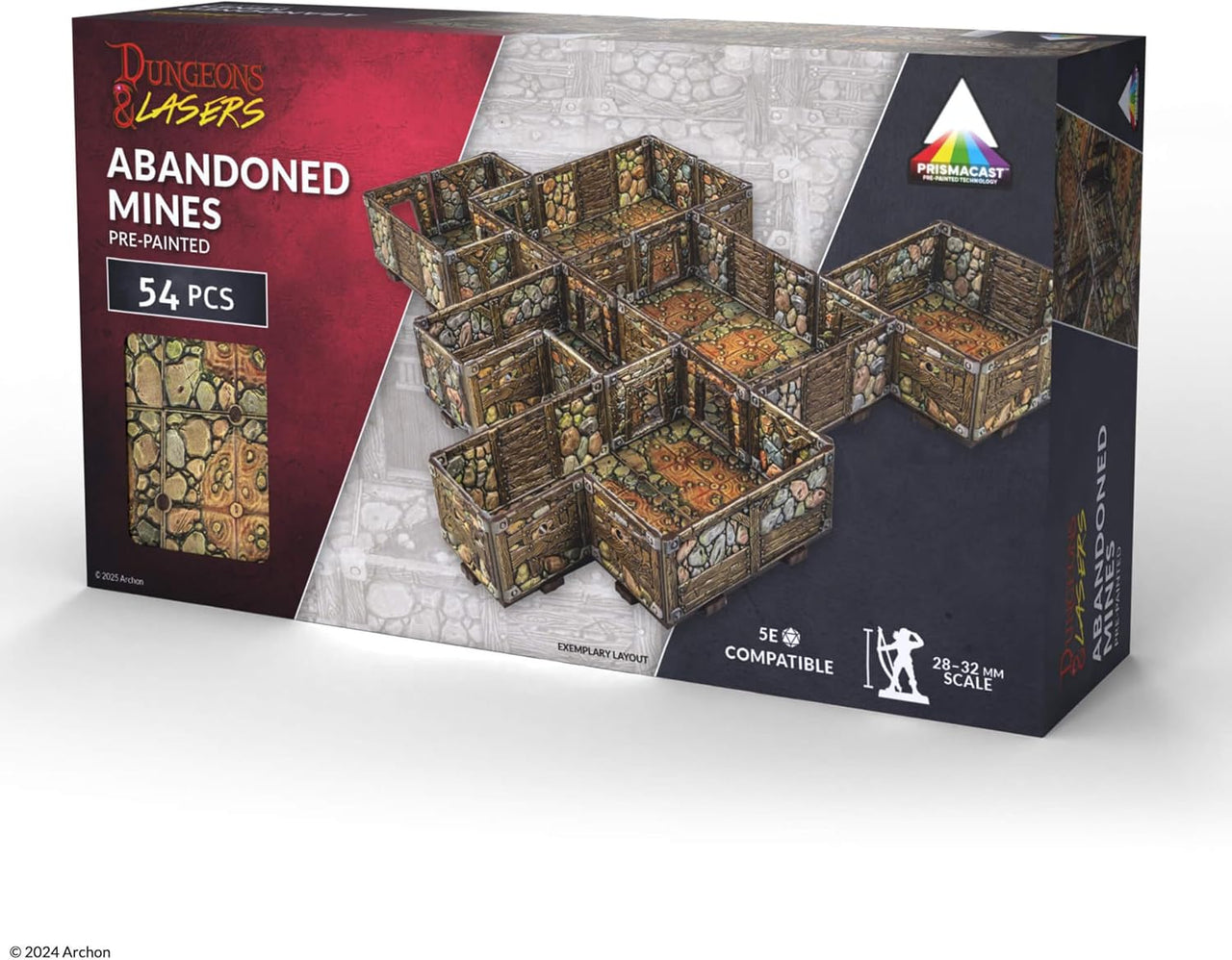 Dungeons & Lasers: Abandoned Mines (Pre-Painted) (EN)
