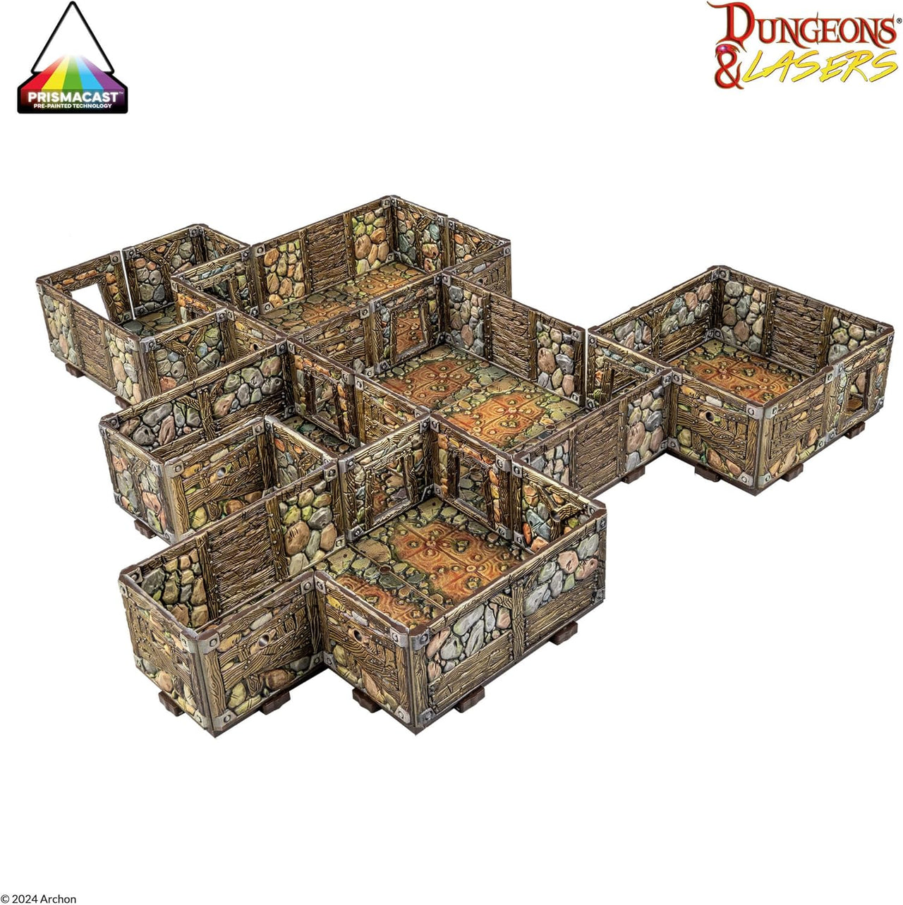 Dungeons & Lasers: Abandoned Mines (Pre-Painted) (EN)