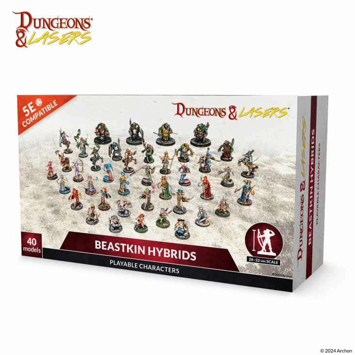 Dungeons & Lasers - Beastkin Hybrids
