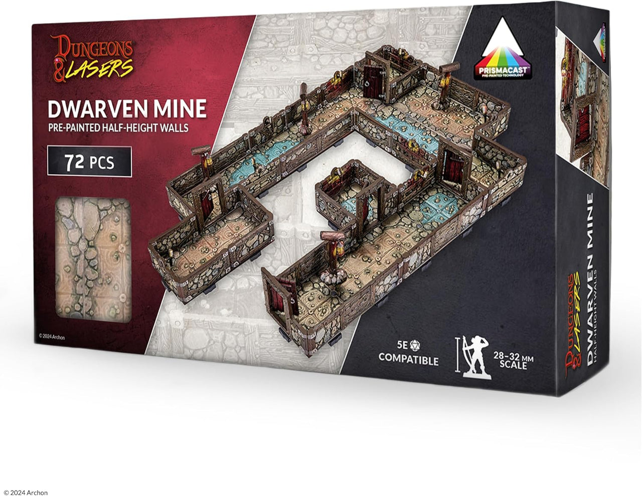 Dungeons & Lasers: Dwarven Mine (Pre-Painted) (EN)