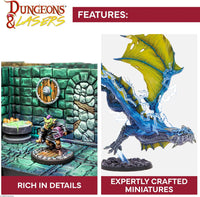 Dungeons & Lasers Chambers of Torment PrismaCast™ Pre-Painted Terrain Set