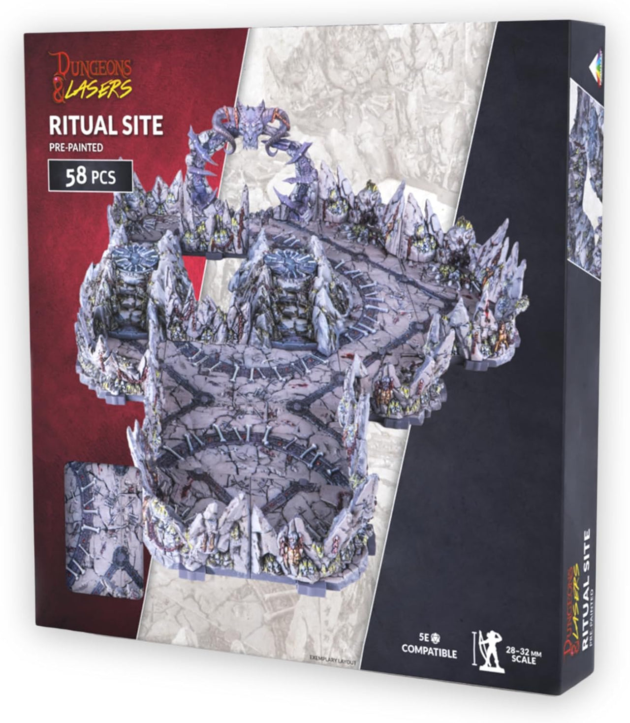 Dungeons & Lasers: Caves Series: - Ritual Sites (Pre-Painted) (EN)