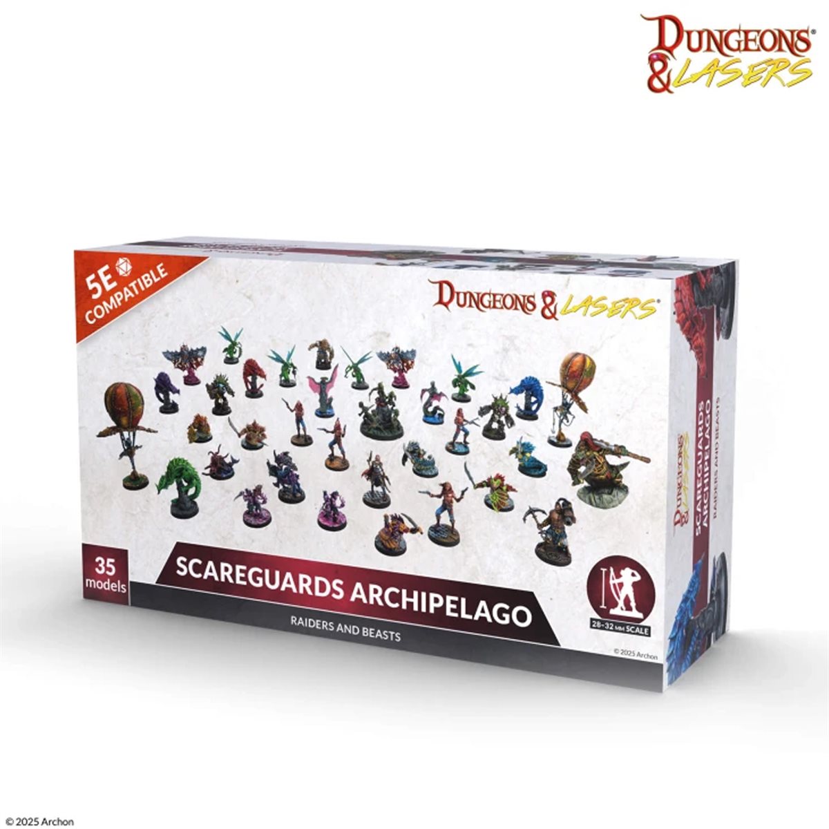 Dungeons & Lasers - Raiders and Beasts of the Scareguards Archipelago