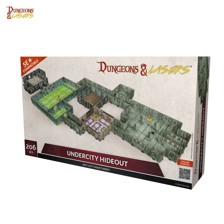Dungeons & Lasers - Repère Sous la Ville