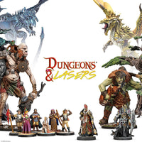 Dungeons & Lasers - Warlords of Chaos Miniatures Set