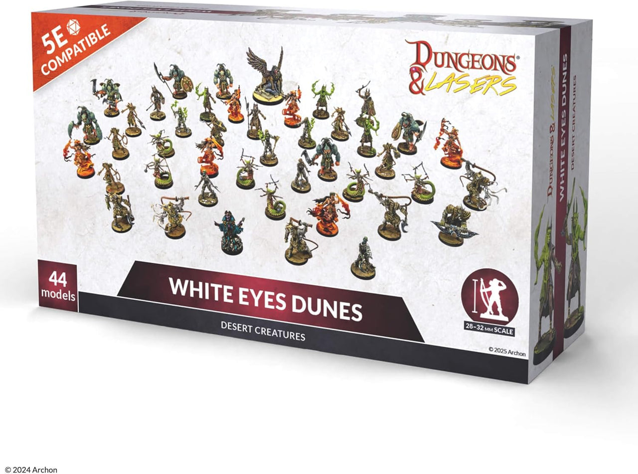 Dungeons & Lasers - White Eyes Dunes Desert Creatures