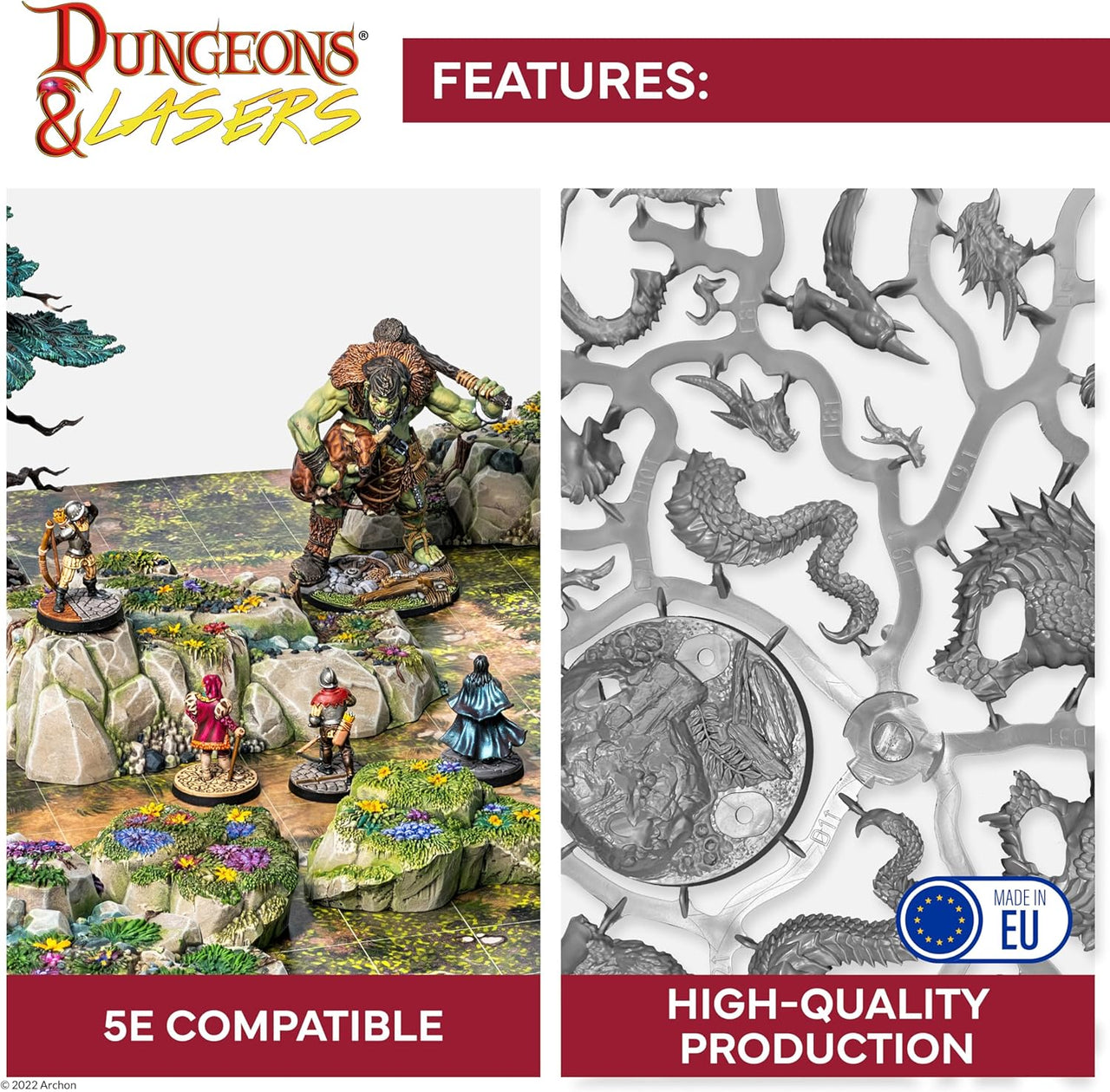 Dungeons & Lasers - White Eyes Dunes Desert Creatures