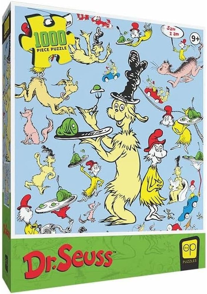 DR Seuss Green Eggs and Ham - 1000 pc Jigsaw Puzzle