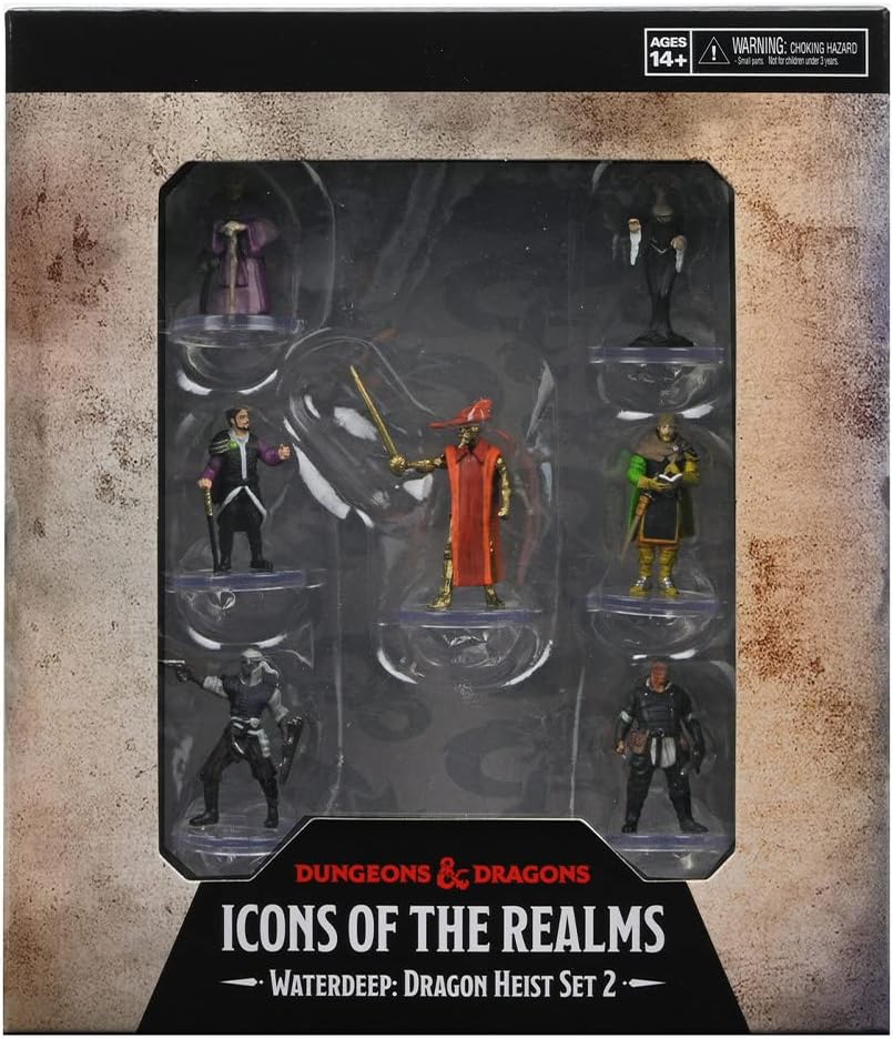 D&D Icons of the Realms Waterdeep Dragon Heist Set 2