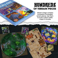 Dungeon Craft Realm's Edge Map Pieces