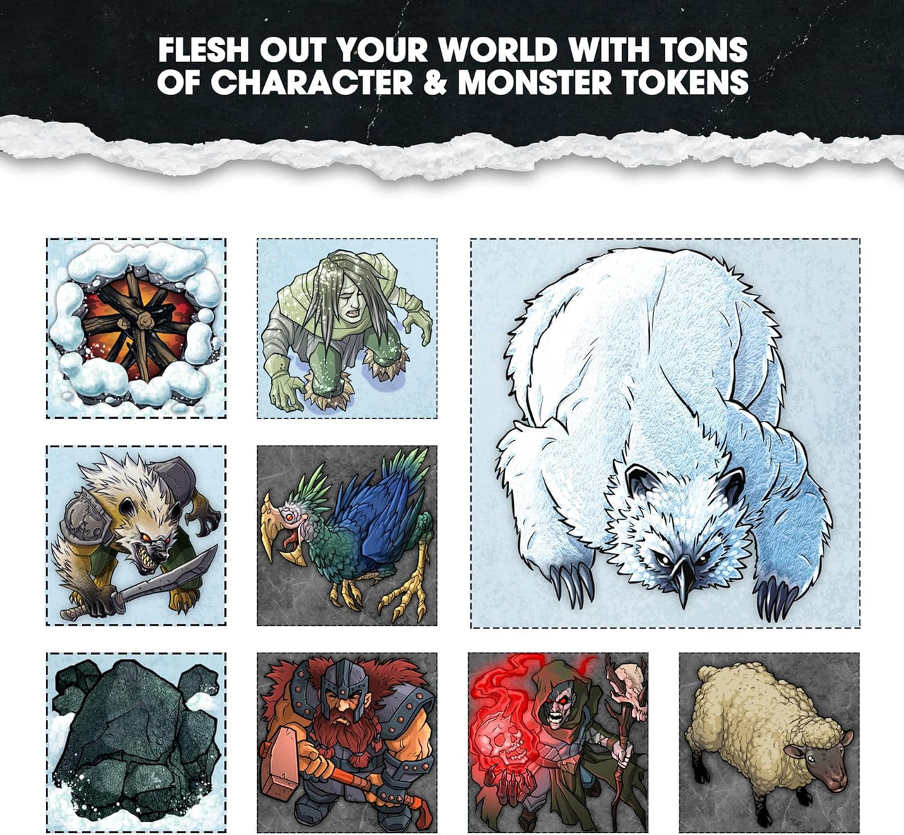 Dungeon Craft Volume 2 Pieces