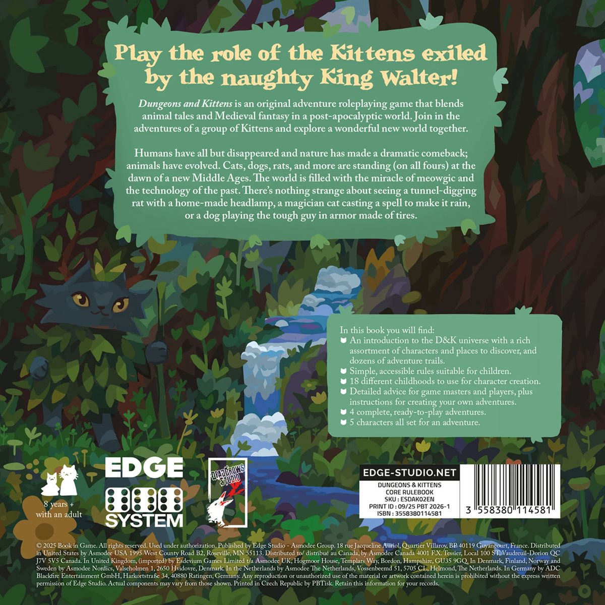 Dungeons & Kittens - Core Rulebook (EN)