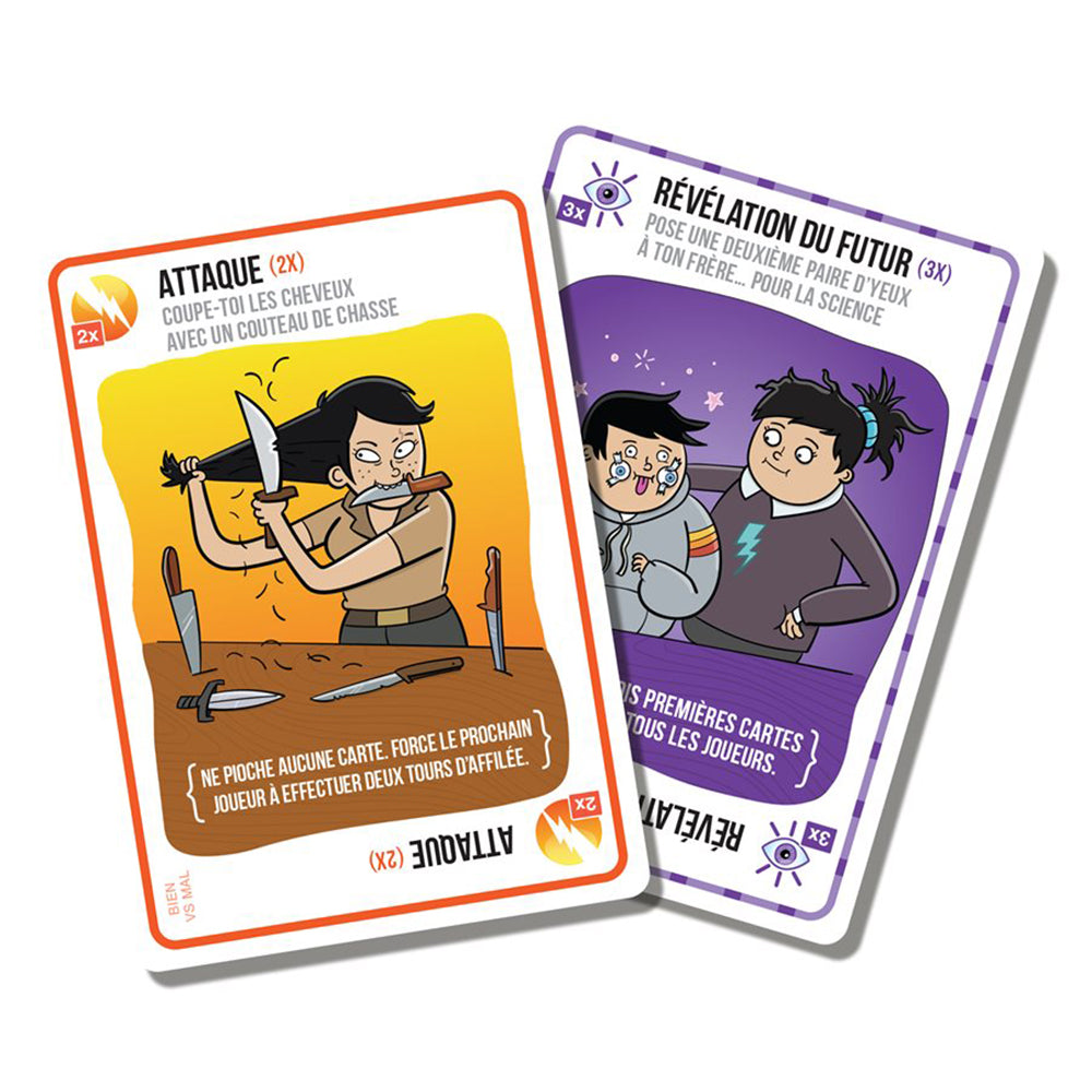 Exploding Kittens - Bien Vs Mal (FR)