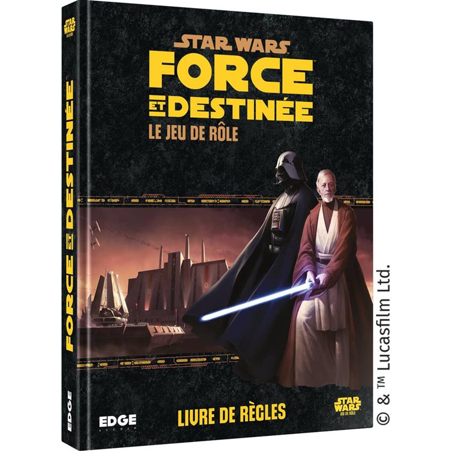Star Wars: Force et Destinee JDR: Livre de Règles (FR)